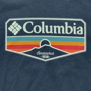Columbia Men’s Black Logo T-Shirt - Size M